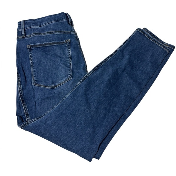 good american good curve jeans blues353 GCS113T women's size 15 - Picture 5 of 11